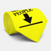 ここにまで短い人々のおもしろいなタイのユーモアと ネクタイ (ロール)