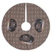 "ここによい時間のために"木のスカート ブラッシュドポリエステルツリースカート (正面)