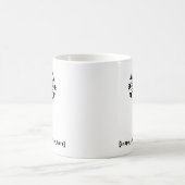 ここにインスピレーションの名言を コーヒーマグカップ (中央)