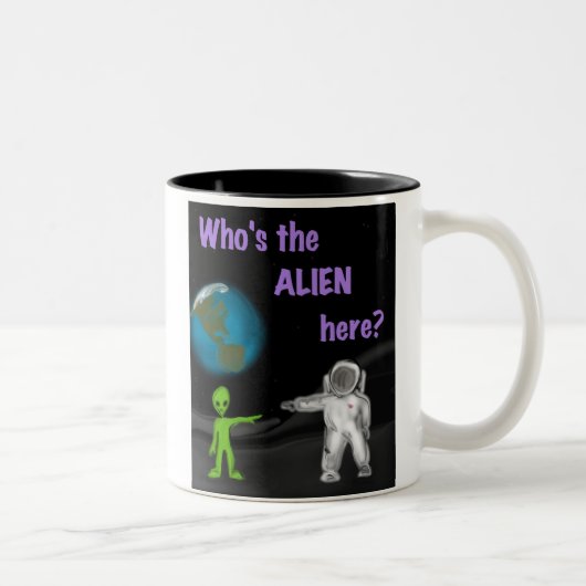 ここにエイリアンはだれですか。 マグ (右)
