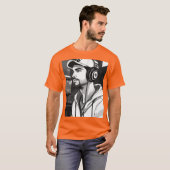 ここにキャッチーなタイトル男性へアイディアのTシャツ Tシャツ (正面フル)