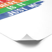 ここにゲイがあるか、私だけのレズビアンゲイLGB フォトプリント            (角)