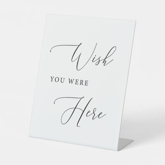 ここにサインが来たら |の結婚記憶サイン 台座サイン (正面)