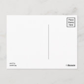 ここにスタンプを配置 ポストカード (裏面)