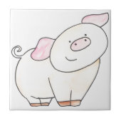 ここにセレーナの弓術家によってブタの切り出し見ています タイル (正面)