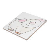 ここにセレーナの弓術家によってブタの切り出し見ています タイル (側面)