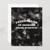 ここにテキストまたはデザインを作成する – カスタム紙の作成 (正面/裏面)