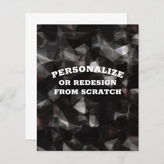 ここにテキストまたはデザインを作成する – カスタム紙の作成 (正面/裏面)