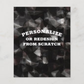 ここにテキストまたはデザインを作成する – カスタム紙の作成 (正面)