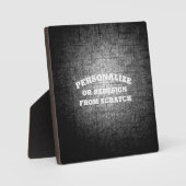 ここにテキストまたはデザインを作成カスタム- フォトプラーク (正面)