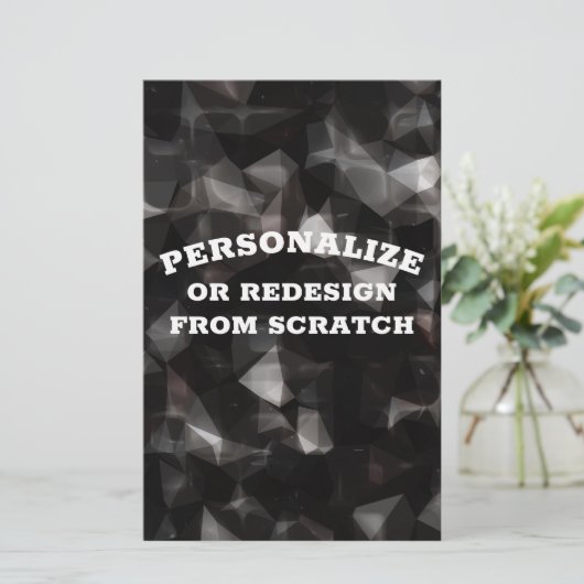 ここにテキストまたはデザインを作成カスタム- 便箋 (スタンド正面)