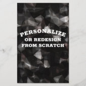 ここにテキストまたはデザインを作成カスタム- 便箋 (正面)