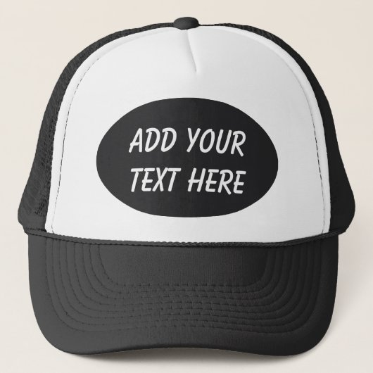 ここにテキストを追加する キャップ (正面)