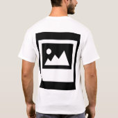 ここにテキストを追加する Tシャツ (裏面)