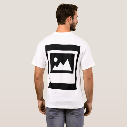 ここにテキストを追加する Tシャツ (裏面フル)