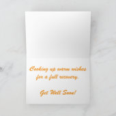 「ここにテントを張ってくれないか？」 Get Well Card（ウェルカードの取得） カード (内部)