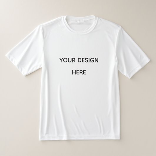 ここにデザインを作成 テキスト ロゴを追加 Tシャツ (レイダウン)