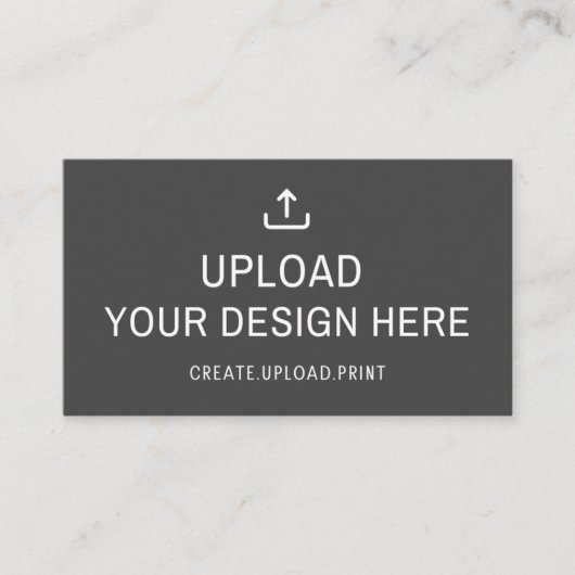 ここにデザインアートワークをアップロード 名刺 (正面)