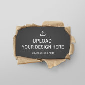 ここにデザインアートワークをアップロード 名刺