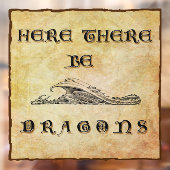 ここにドラゴンがいる ウィンドウサイン (シート2)