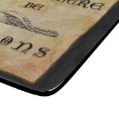 ここにドラゴンがいる カッティングボード (角)