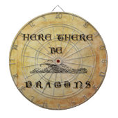 ここにドラゴンがいる ダーツボード (正面)