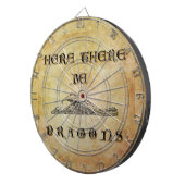 ここにドラゴンがいる ダーツボード (正面右)