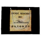 ここにドラゴンがいる ラージペーパーバッグ (裏面)