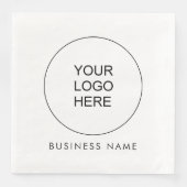 ここにビジネス会社ロゴのテキストをアップロードしてください (正面)