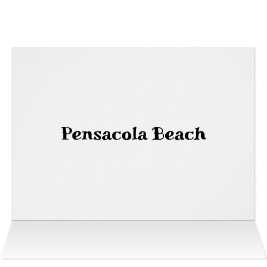 ここにビーチカード (内部横(上))