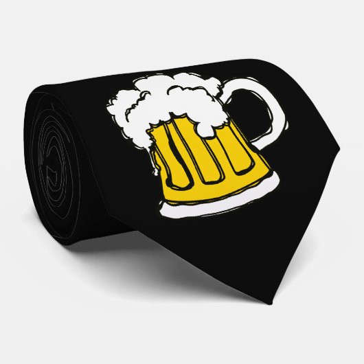 ここにビールのために! 醸造物の泡だらけの快活なマグ ネクタイ (ロール)