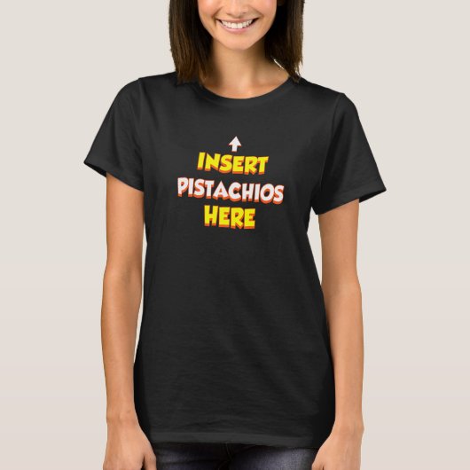 ここにピストンを挿入 Tシャツ (正面)