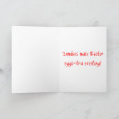 ここにピーターRottentailを来ます! 挨拶状 シーズンカード (内部)