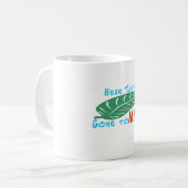 ここにマウイのTシャツに今日行って コーヒーマグカップ (正面左)