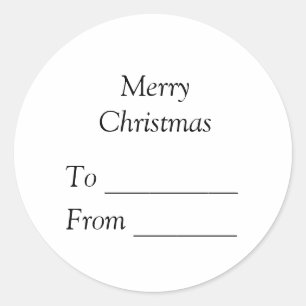 ここにメッセージを追加文字名メリークリスマス ラウンドシール