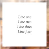 ここにメッセージを追加文字名monogram image quo ウィンドウサイン (シート2)