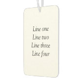 ここにメッセージを追加文字名monogram image quo カーエアーフレッシュナー (左)