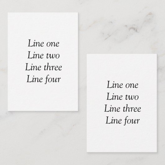 ここにメッセージを追加文字名monogram image quo ノートカード (正面/裏面)