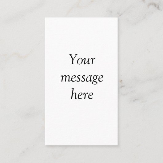 ここにメッセージを追加文字名monogram image quo 名刺 (正面)