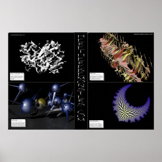 ここにモンスター4パックがある ポスター (正面)