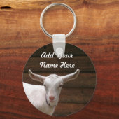 ここにヤギのキーチェーンを追加 キーホルダー (正面)