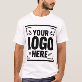 ここにロゴを追加 カスタムTシャツ | パーソナライズ Tシャツ