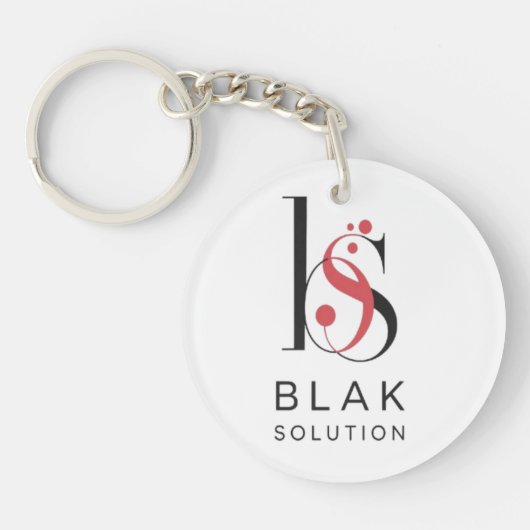 ここにロゴを追加 キーホルダー (正面)