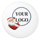 ここにロゴを追加 セラミックノブ (正面)