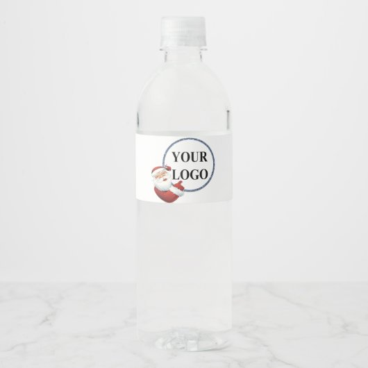 ここにロゴを追加 ペットボトルラベル (正面)