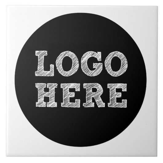 ここにロゴ タイル (正面)