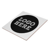 ここにロゴ タイル (側面)