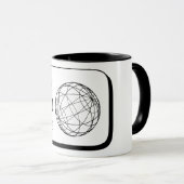 ここにロゴ マグカップ (正面右)