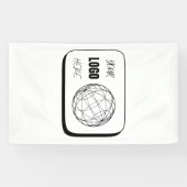 ここにロゴ 横断幕 (横)