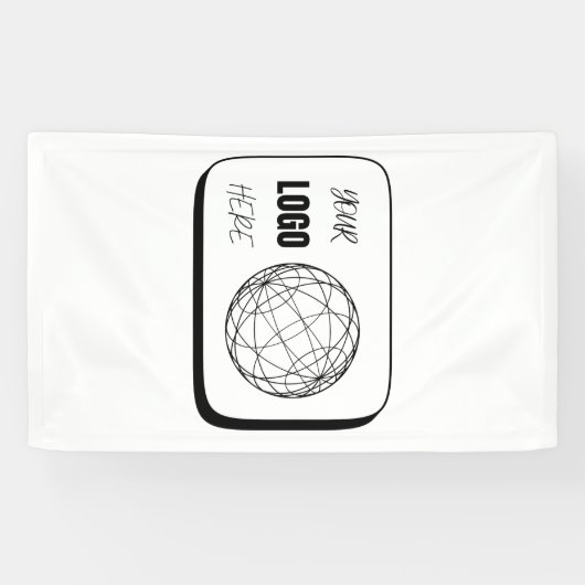 ここにロゴ 横断幕 (横)